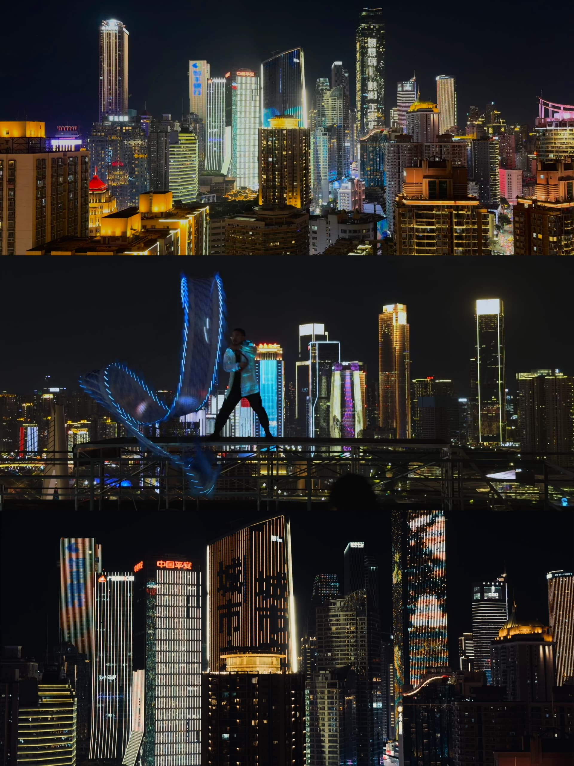 All the Chongqing Cyberpunk Nightviews in 3 Hours 2